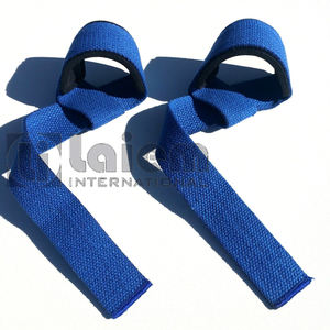 Sangles de levage imprimées en néoprène et nylon et coton avec logo personnalisé pour salle de sport, fitness, musculation et haltérophilie - Product Image 4