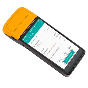 Imprimante thermique portable 3g nfc 5.5 pouces, facture de reçus 58mm, machine tout-en-un avec terminal sdk pos