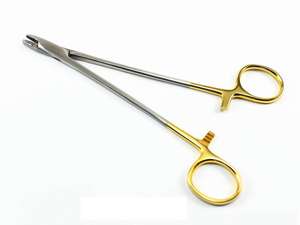 Portaagujas TC Hufnagel Ryder de tamaño personalizado de alta calidad, fórceps de instrumentos quirúrgicos médicos profesionales de acero inoxidable - Product Image 2