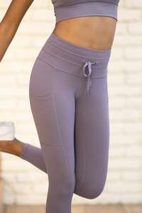 Leggings de Yoga de Cintura Alta para Mujer, Logotipo Personalizado al por Mayor 2022, Antibacterianos, Transpirables, Casuales de Invierno, Largos hasta la Rodilla, Conjunto Deportivo - Product Image 6