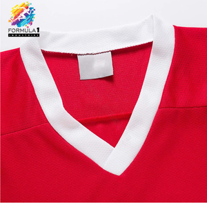 Jersey de Hockey sobre Hielo Unisex Personalizado de Manga Larga con Bordado Sublimado Vintage de Alta Calidad, Fórmula 1, Industria F1I-02 - Product Image 4