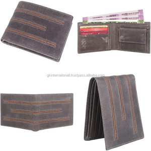 กระเป๋าสตางค์หนังแท้คุณภาพที่ดีที่สุดทุกสีออกแบบและขนาดที่กำหนดเอง - Product Image 1