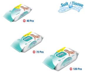 Toallitas Húmedas PERLA 72 Unidades/Paquete para Necesidades Diarias de Limpieza - Product Image 2