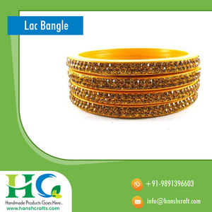Brazalete de laca hecho a mano, Fabricación en la India - Product Image 4