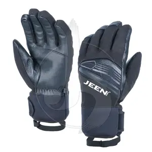 Guantes de esquí para invierno, resistentes al agua, talla grande, engrosados, con pantalla táctil, para esquí, novedad de 2021