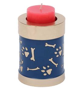 METAL MEMORIAL <b>CANDLE</b> URN - Product Image 1