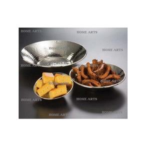 3 bols en métal de forme ronde martelée avec plateau bols de service de dattes de dessert de qualité supérieure pour la vente chaude - Product Image 6