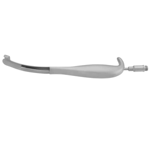 Retractor Intraoral de Fibra Óptica Tipo Bauer, Instrumentos Quirúrgicos Manuales de Acero Inoxidable de Calidad Alemana, Derecho, 21 cm - Product Image 2
