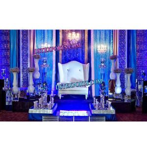 Decoraciones de escenario de boda Conjunto de escenario hermoso de boda Telón de fondo elegante de boda Trending Australia Escenario de boda - Product Image 1