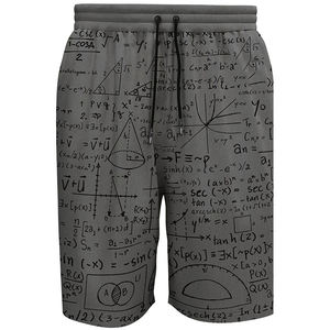 Pantalones cortos deportivos para hombre nueva moda al por mayor pantalones cortos de sudor ecológicos de lana de algodón estampados - Product Image 5