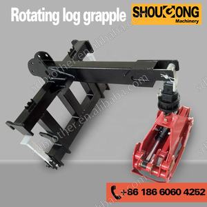 เครื่องจับไม้แบบหมุนสำหรับรถตักล้อยาง - Product Image 6