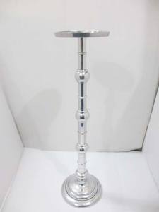 Candelabro de aluminio para huracanes de hoteles para bodas en casa con material de vidrio y metal para linternas decorativas y tarros de velas - Product Image 4
