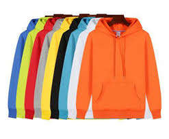 Tissus pleine couleur graphique de haute qualité pullover sweats à capuche unisexe logo personnalisé - Product Image 2