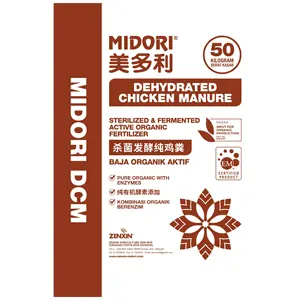 Großhandel Fabrik Preis Midori DCM MIDORI Hohe Qualität Organische Dünger NASAA und EM zertifiziert produkt 25kg und 50kg