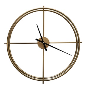 Horloge murale en métal Excellente qualité Forme ronde Horloge de créateur en gros Couleur personnalisée Vente à chaud Horloge murale fantaisie - Product Image 5