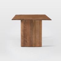 Fhd — panneau en bois de manga massif, support de Table à manger, nouveauté, vente en gros