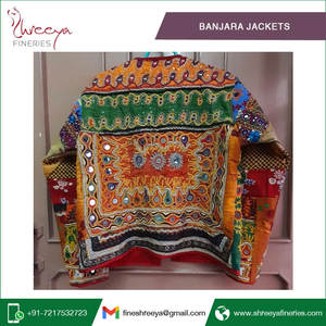 Chaquetas Banjara de tela reciclada Vintage, bordadas a mano, estilo bohemio - Product Image 6