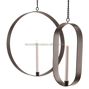 Bougeoir suspendu en métal - Product Image 1