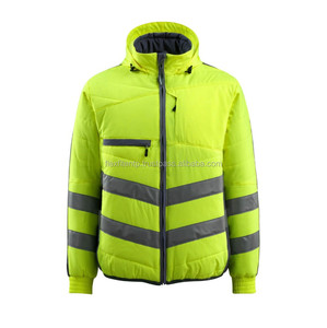 Pakistan Factory Supply High Visibility Waterproof Reflective Security Workwear Jackets with Custom Logo for Construction - Product Image 4