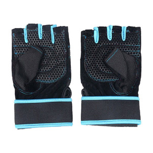 Weightlifting Gloves with StretchBack Mesh and Leather Palm - Product Image 4