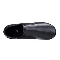 Zapatos de cuero para baile de Jazz, calzado personalizado de piel de vaca con cordones y suela dividida para adultos