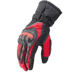 High Full-Finger Leather Motocross Racing <b>Gloves</b> Summer <b>Outdoor</b> Sports Waterproof Motorcycle Riding <b>Thermal</b> Insulated - Product Image 3