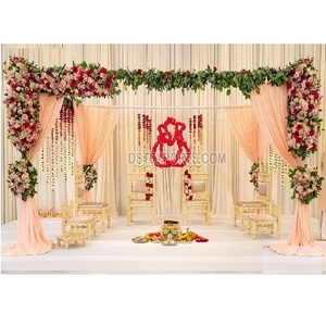 เก้าอี้ Mandap Sankheda สำหรับงานแต่งงาน,เก้าอี้ Mandap แบบดั้งเดิมของอินเดียสำหรับจัดงานแต่งงาน - Product Image 1