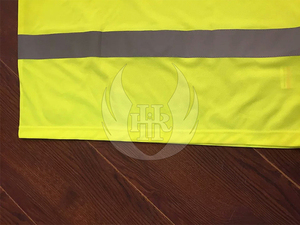 Camiseta de manga corta reflectante para hombres, prenda de vestir, cómoda, de alta visibilidad, para construcción al aire libre, superventas - Product Image 4