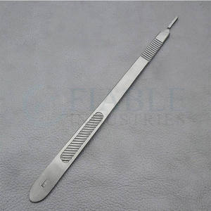 Chirurgische scalpelhandgreep # 3L/BP Handmatige roestvrijstalen chirurgische instrumenten, CE-gecertificeerd - Product Image 5