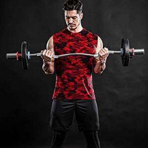 Camiseta sin mangas holgada personalizada para hombre, chaleco de entrenamiento para gimnasio y correr - Product Image 5