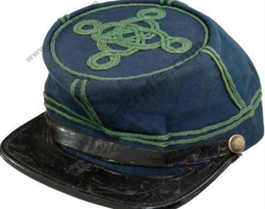 Logo personnalisé confédéré 100% laine de haute qualité US CS Civil nouveau design OEM chapeaux Kepis civils - Product Image 6