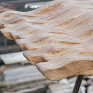 Aparador Toge de Madera Maciza con Acabado Natural, Mueble Clásico de Almacenamiento para Sala de Estar, Comedor, Hogar y Hotel - Product Image 4