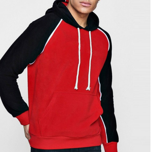 Sweat à capuche d'hiver 100% coton imprimé de logo personnalisé unisexe col à capuche du fabricant avec motif solide - Product Image 6