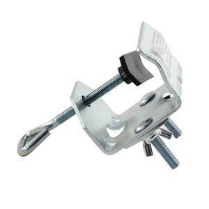 Support de parasol de terrasse en acier galvanisé pour extérieur, avec pince de fixation - Product Image 3