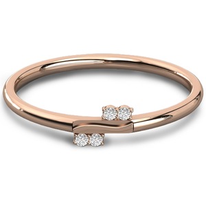 Bague de fiançailles, cadeau du Nouvel An avec diamants naturels certifiés en laboratoire, collection pour femmes, certifiée IGI et Ingemco, prix de gros - Product Image 1