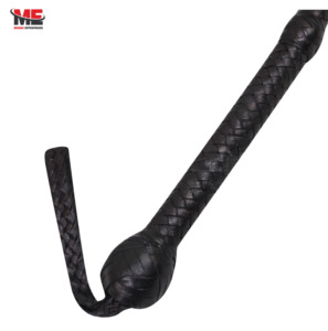 RWP-9002-A Migros couleur personnalisée fouet en cuir véritable robuste 04/16 pieds 16 tresses fouet personnalisé pour fouet fissuration - Product Image 2