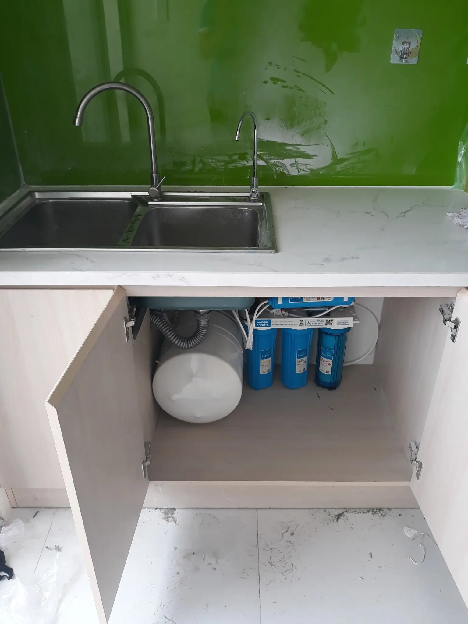Vietnam KAROFI 75GPD RO Water Purifier for Under Sink reverse osmosis Filtration System