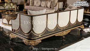 Ensemble de canapés de salon en teck de style européen, luxe moderne, design capitonné, durable, couleur personnalisée, taille sur mesure - Product Image 3