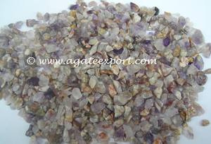 Pierres de puces d'améthyste dégringolées | Fournisseur de pierres de puces d'agate de guérison artisanat de pierre semi-précieuse de guérison - Product Image 3