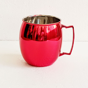 Hot Sell Black Nickle Moscow Mule Mug Cocktail Hammer Copper Plated Cup - Product Image 5