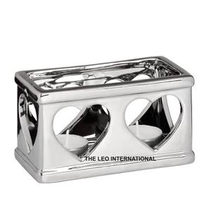 Bougeoirs en argent faits à la main de style minimaliste européen, décoration de mariage et de maison, bougeoirs de différentes tailles - Product Image 3