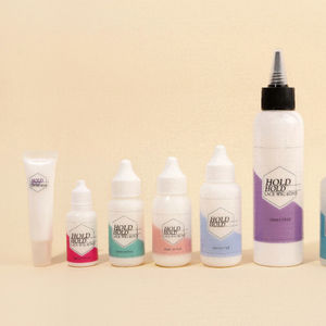 Étiquette privée avec Logo personnalisé, grande taille, adhésive, Invisible, sans Latex, pour cheveux - Product Image 1