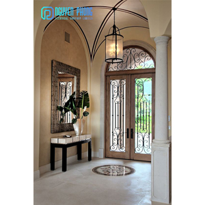 Portes intérieures en fer forgé, 10 pièces, prix bas, fabrication professionnelle, ornements de jardin - Product Image 5