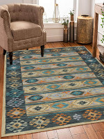 Handmade Modern Striped Wool Runner Rug Large Hand Tufted Carpet Home & Prayer Room Non-Slip Washable Christmas Price