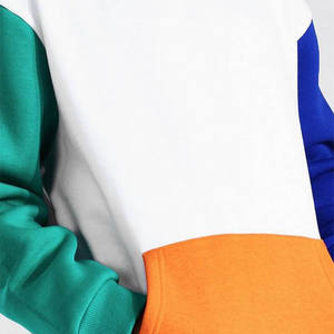 Vente en gros fabricants de vêtements personnalisés couleur noir survêtements unisexes ensembles de survêtement pour hommes ensemble court à capuche deux pièces - Product Image 4