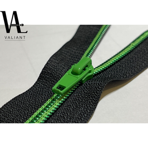 #5 mode vert vide en nylon fermeture à glissière - Product Image 1