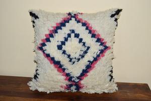 Wholesale Indian 100% Cotton Wool Moroccan Style Handmade <b>Outdoor</b> Home Decor Woven Throw Sofa Tufted Square <b>Pillow</b> Hotels - Product Image 6