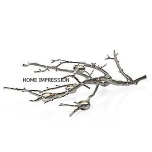 Navidad decorativa hecha a mano personalizada Color portavelas accesorios de iluminación árbol ramas diseño Metal lujo bajo precio - Product Image 6