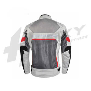 Chaqueta de moto de verano personalizada, tela de malla transpirable con nuevo diseño, ropa deportiva impermeable para uso en moto - Product Image 2