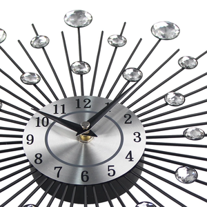 Hermoso nuevo diseño 2023 antiguo péndulo metal enmarcado decoración del hogar cuadrado decorativo Reloj de pared grande - Product Image 3